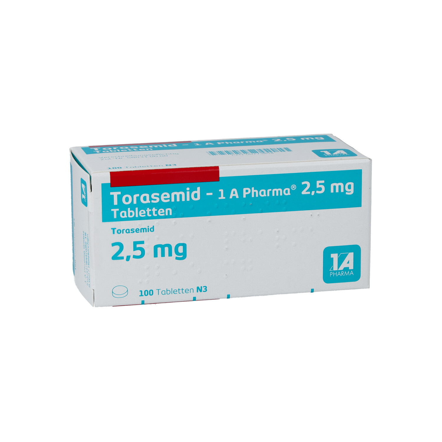 TORASEMID-1A Pharma 2,5 mg Tabletten