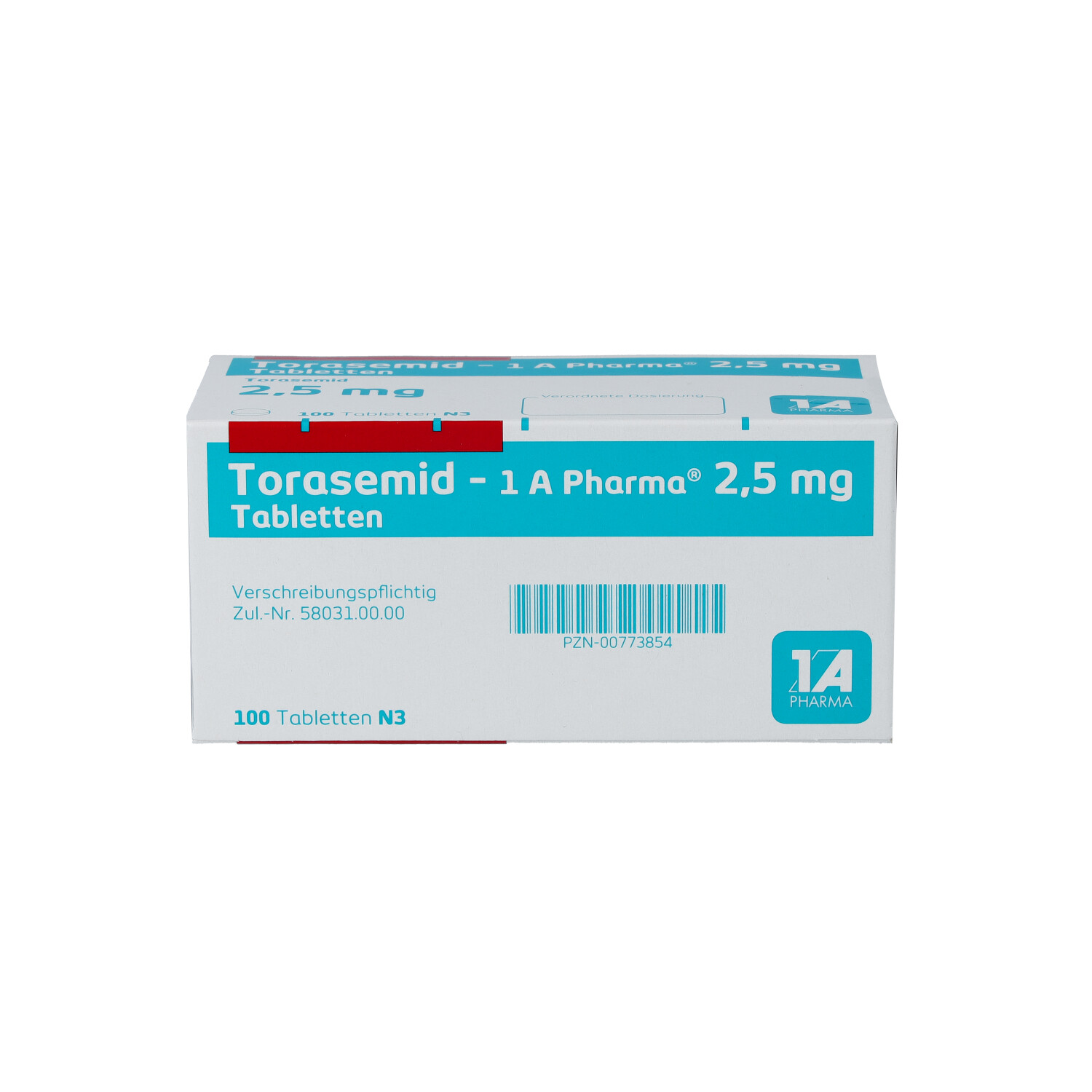 TORASEMID-1A Pharma 2,5 mg Tabletten
