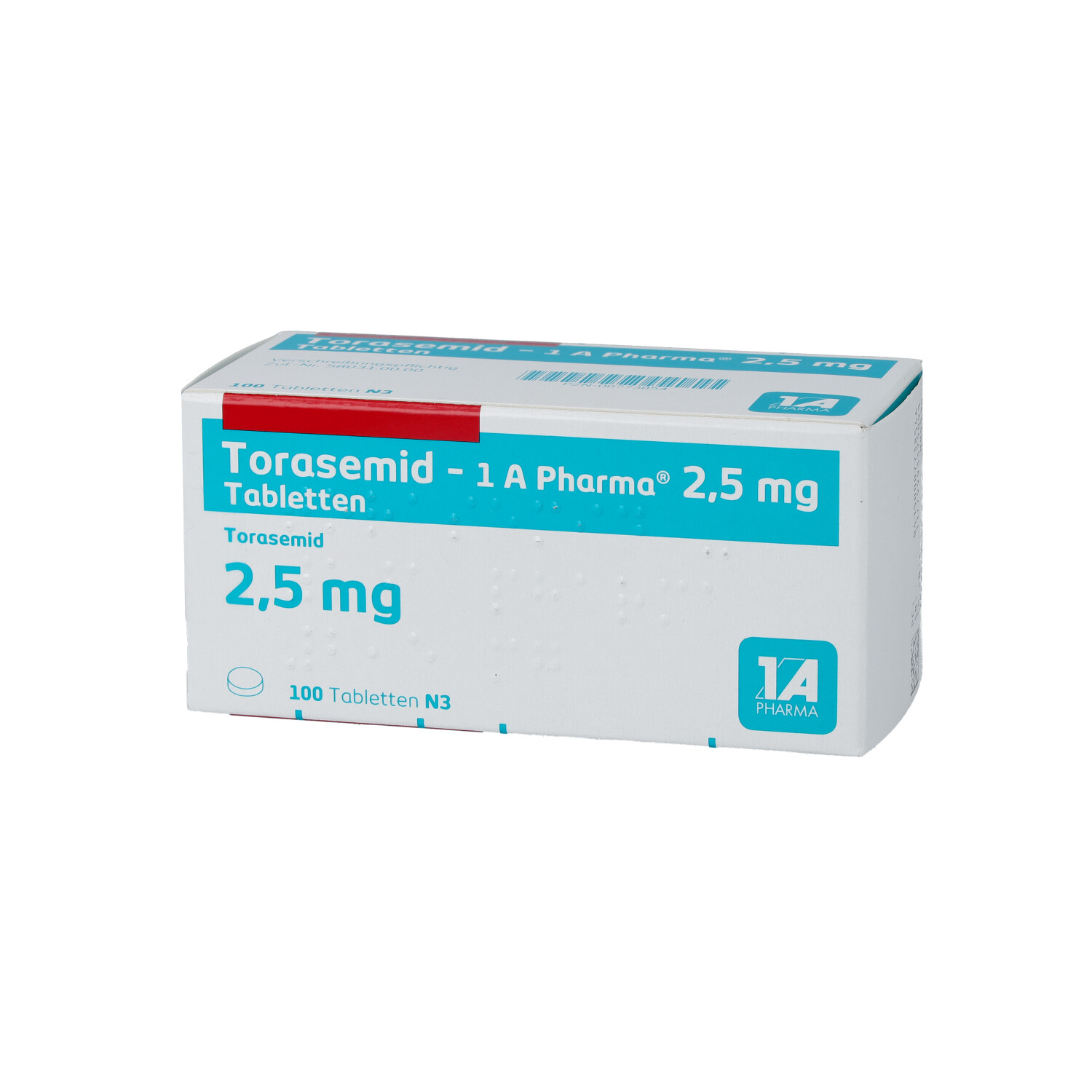 TORASEMID-1A Pharma 2,5 mg Tabletten