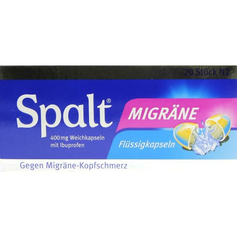 SPALT Migräne Weichkapseln