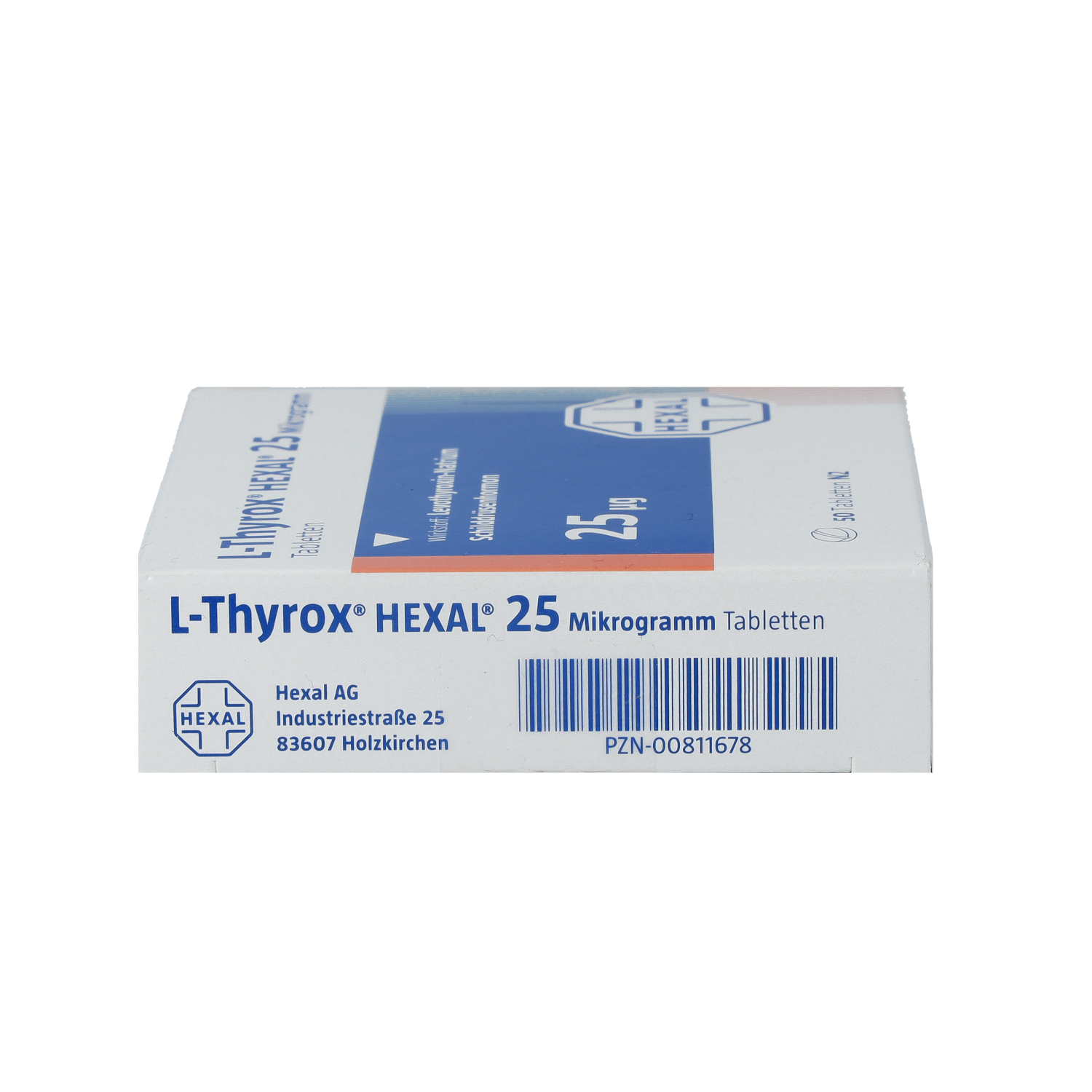L-THYROX HEXAL 25 Mikrogramm Tabletten