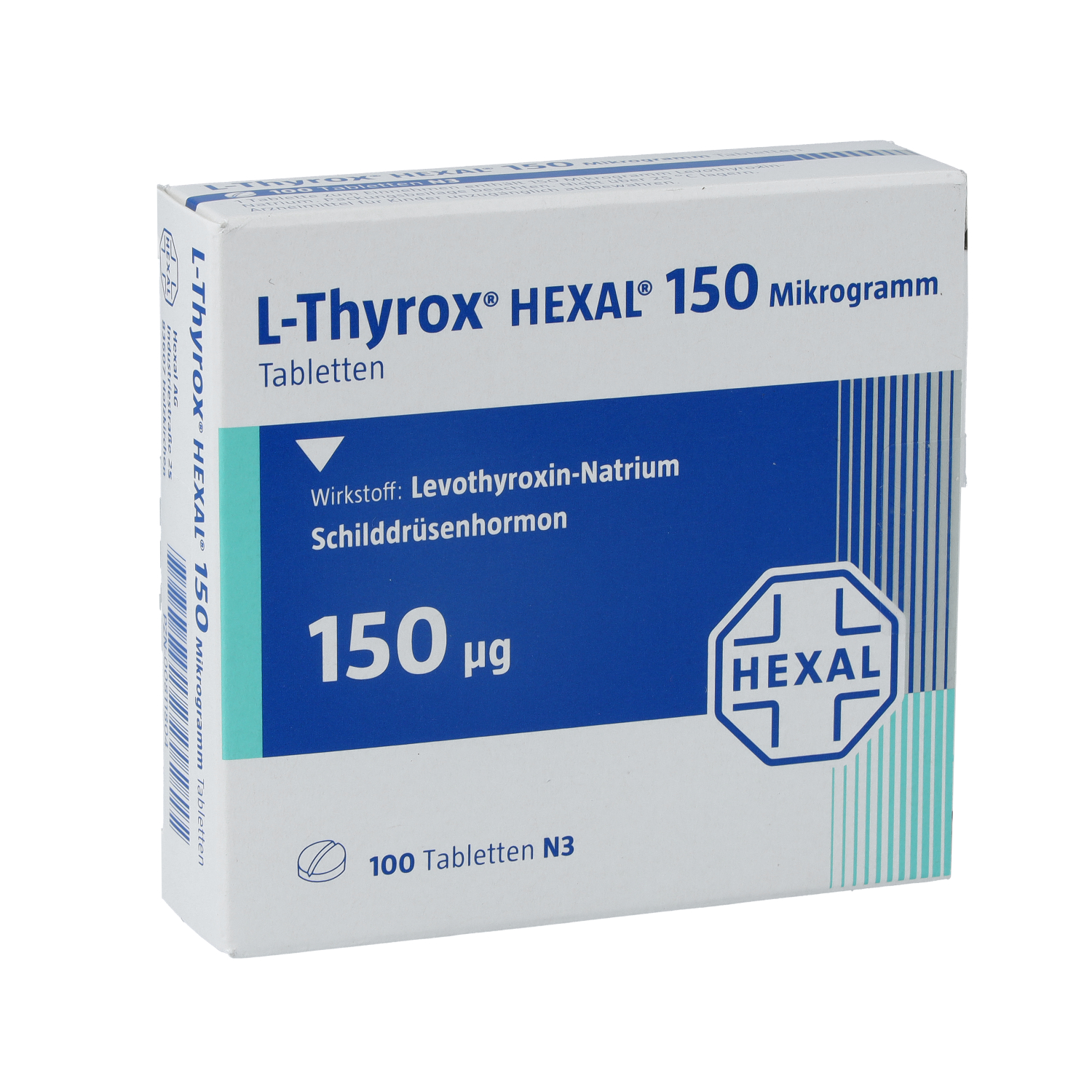 L-THYROX HEXAL 150 Mikrogramm Tabletten