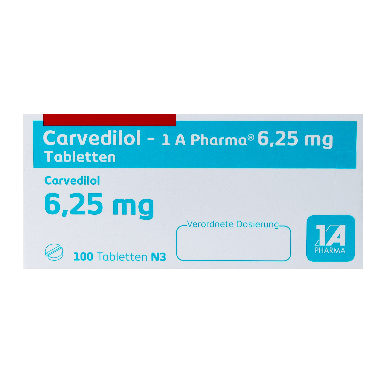 CARVEDILOL-1A Pharma 6,25 mg Tabletten