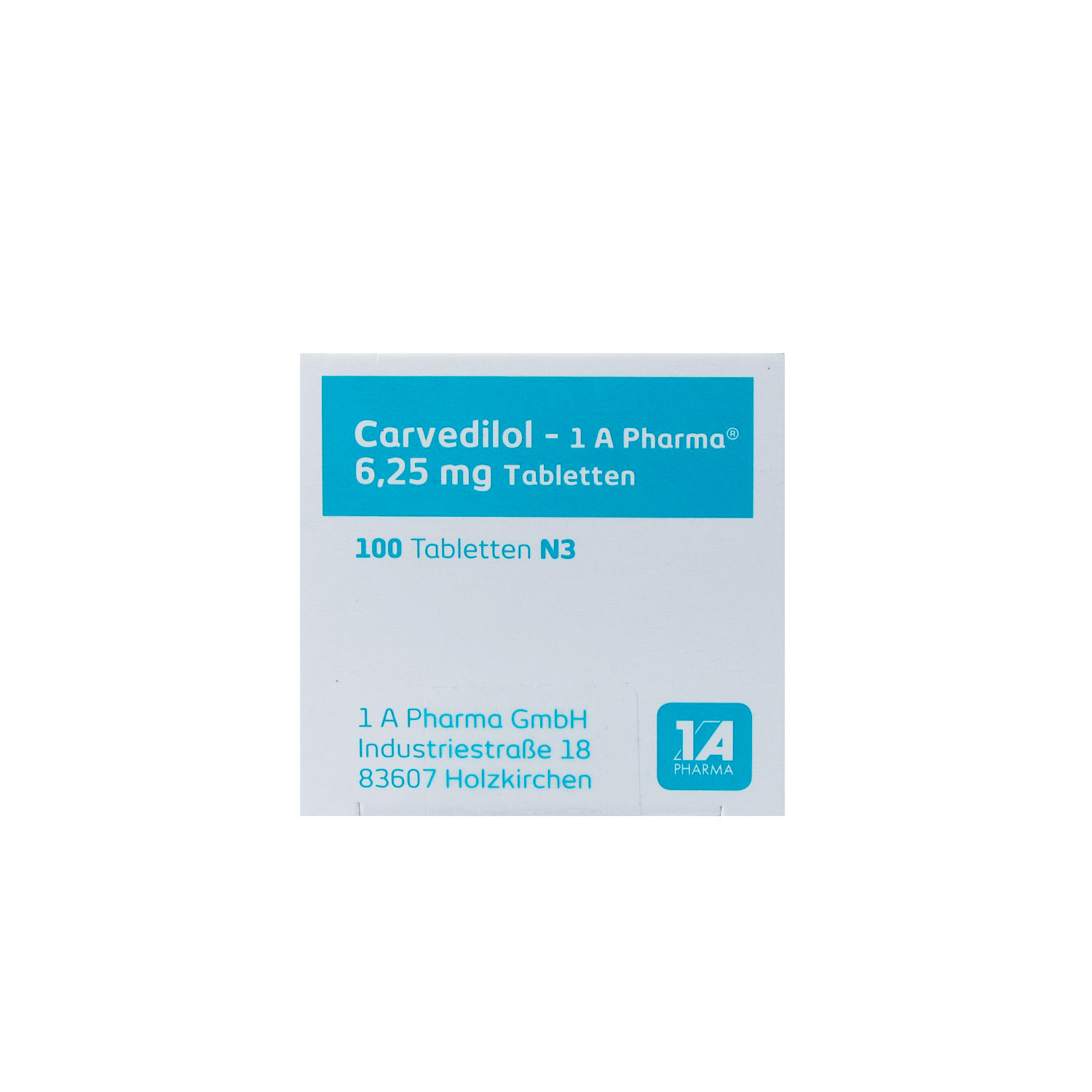CARVEDILOL-1A Pharma 6,25 mg Tabletten