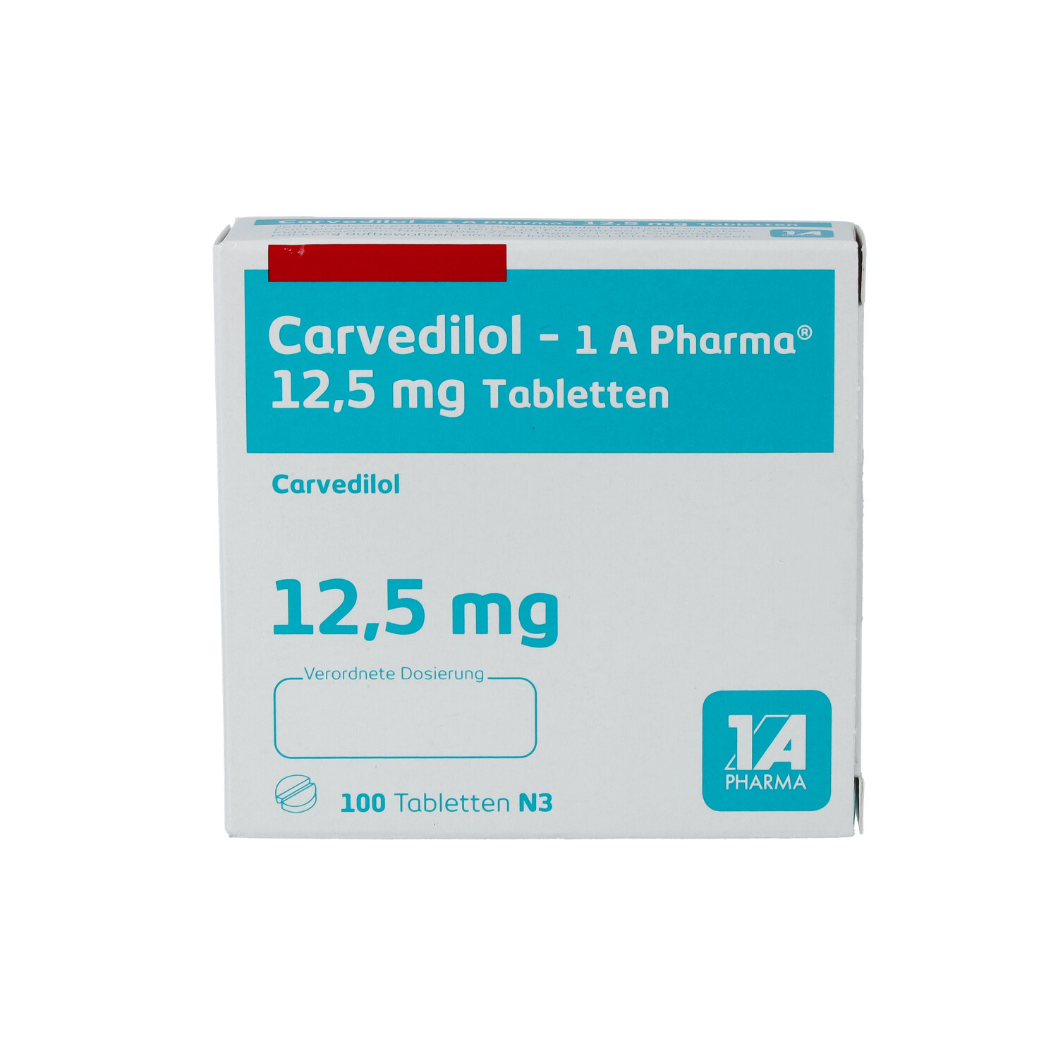 CARVEDILOL-1A Pharma 12,5 mg Tabletten