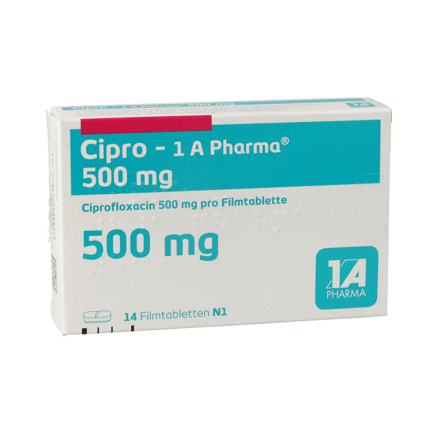 CIPRO-1A Pharma 500 mg Filmtabletten