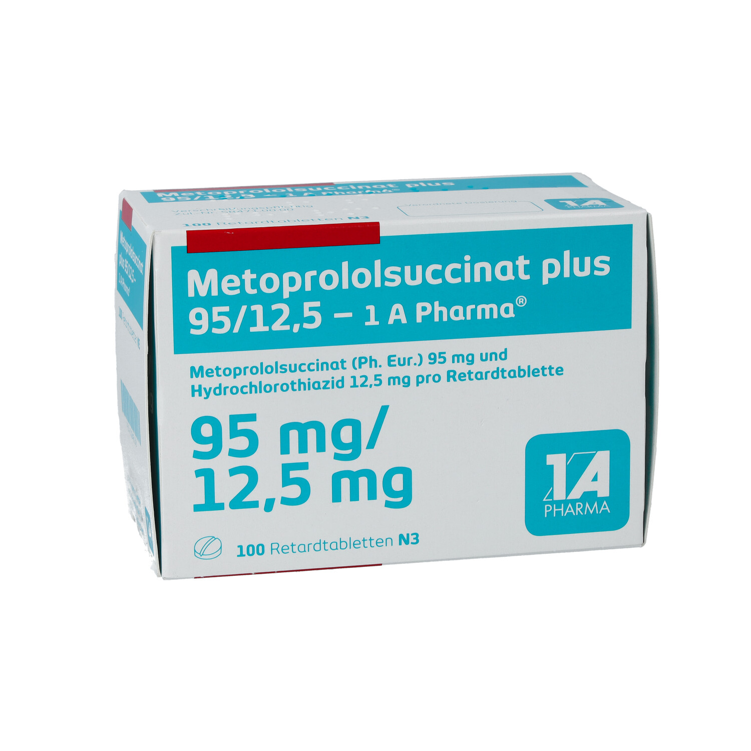 METOPROLOLSUCCINAT plus 95/12,5-1A Ph.Ret.Tabl.