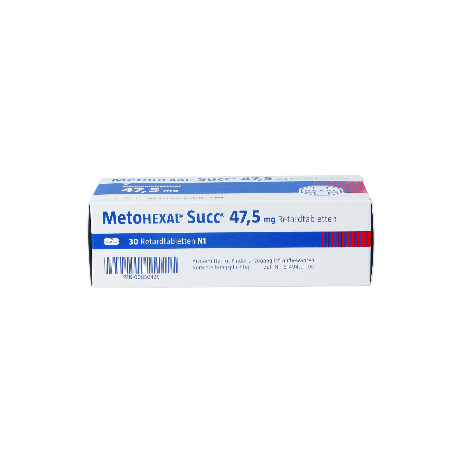 METOHEXAL Succ 47,5 mg Retardtabletten