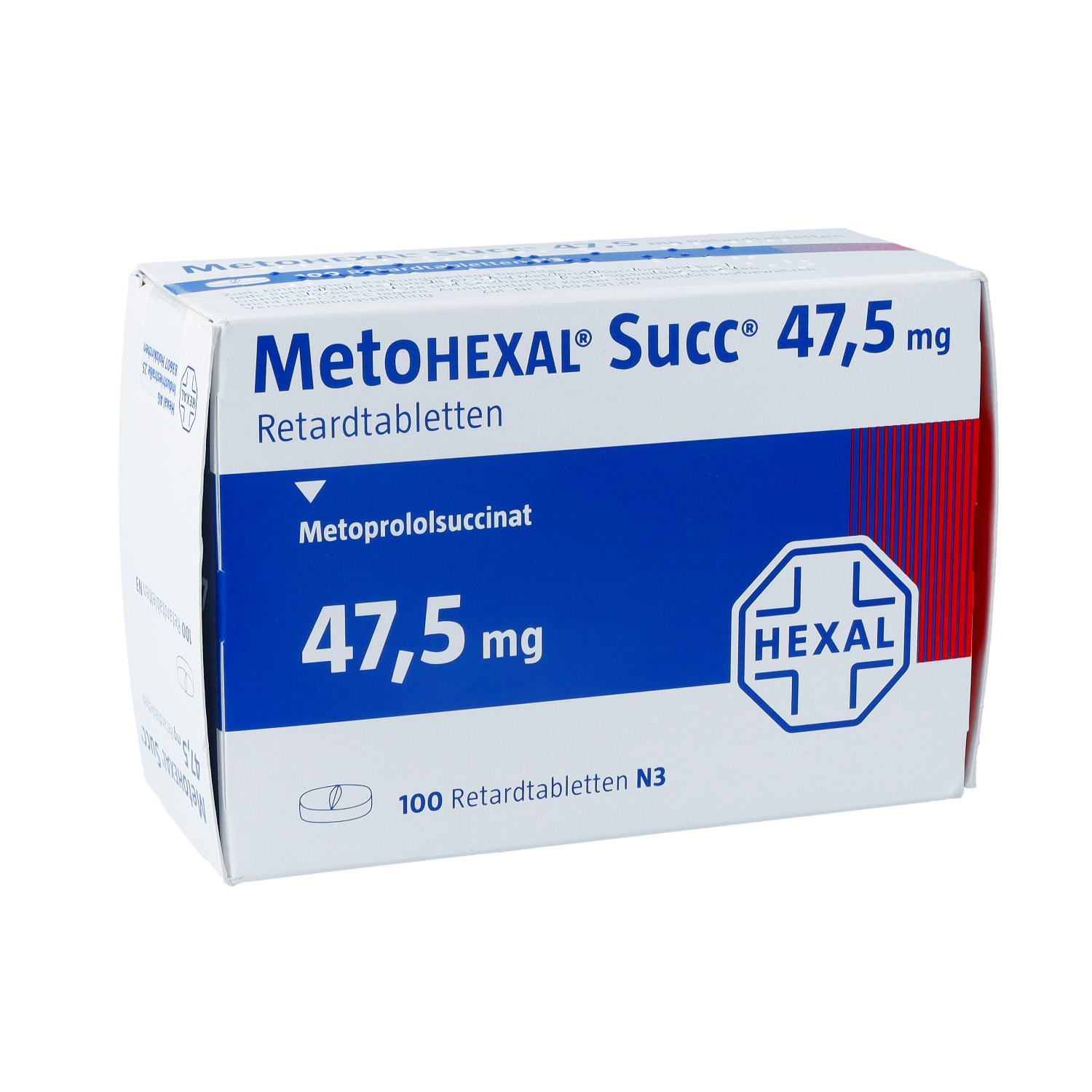 METOHEXAL Succ 47,5 mg Retardtabletten