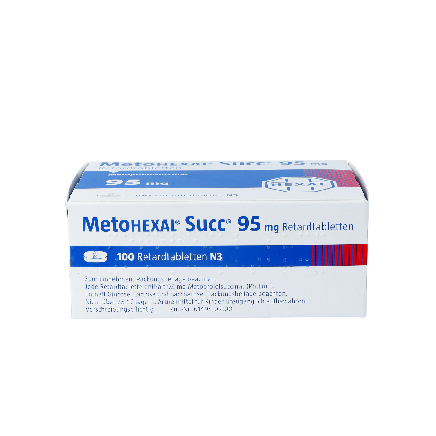 METOHEXAL Succ 95 mg Retardtabletten