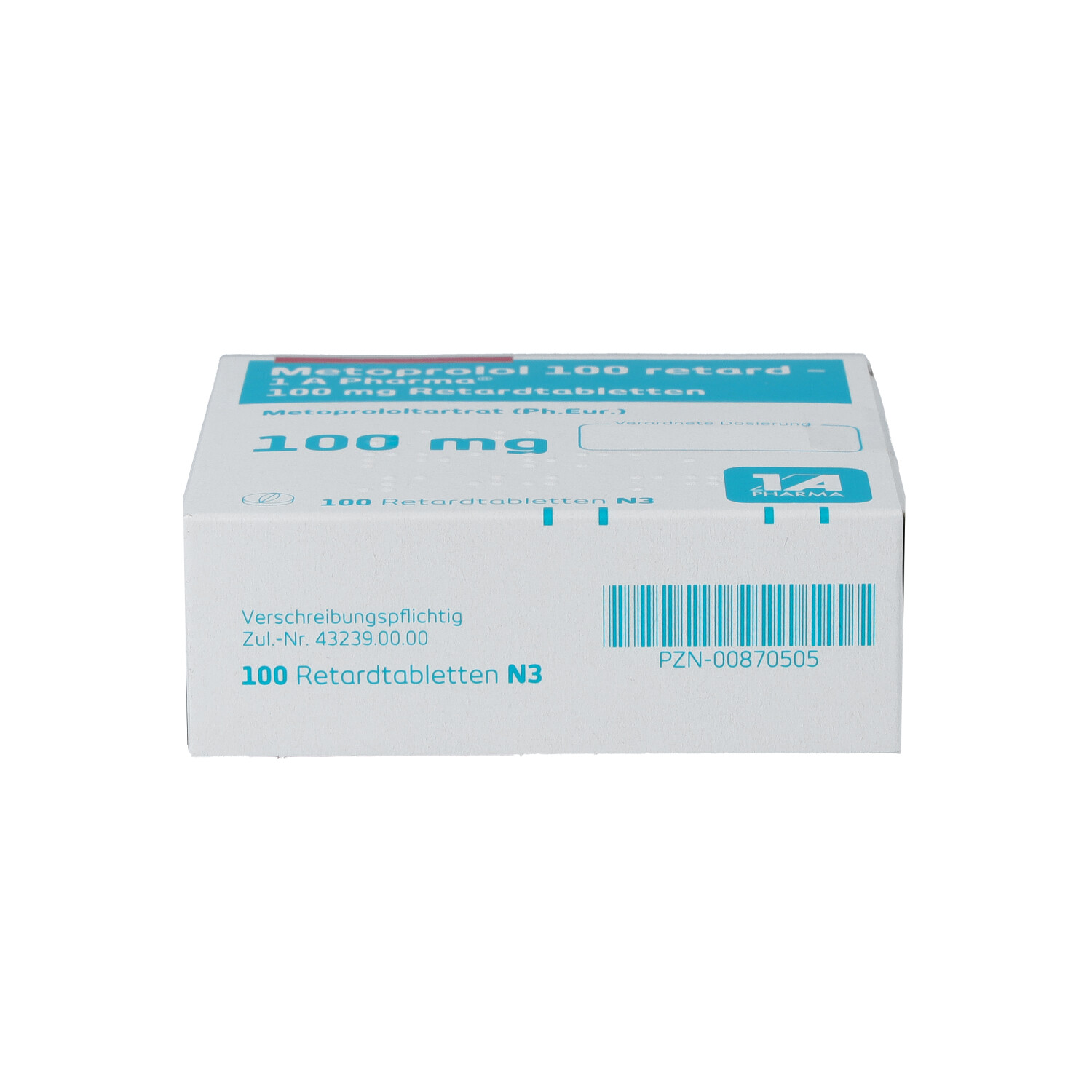 METOPROLOL 100 retard-1A Pharma Tabl.