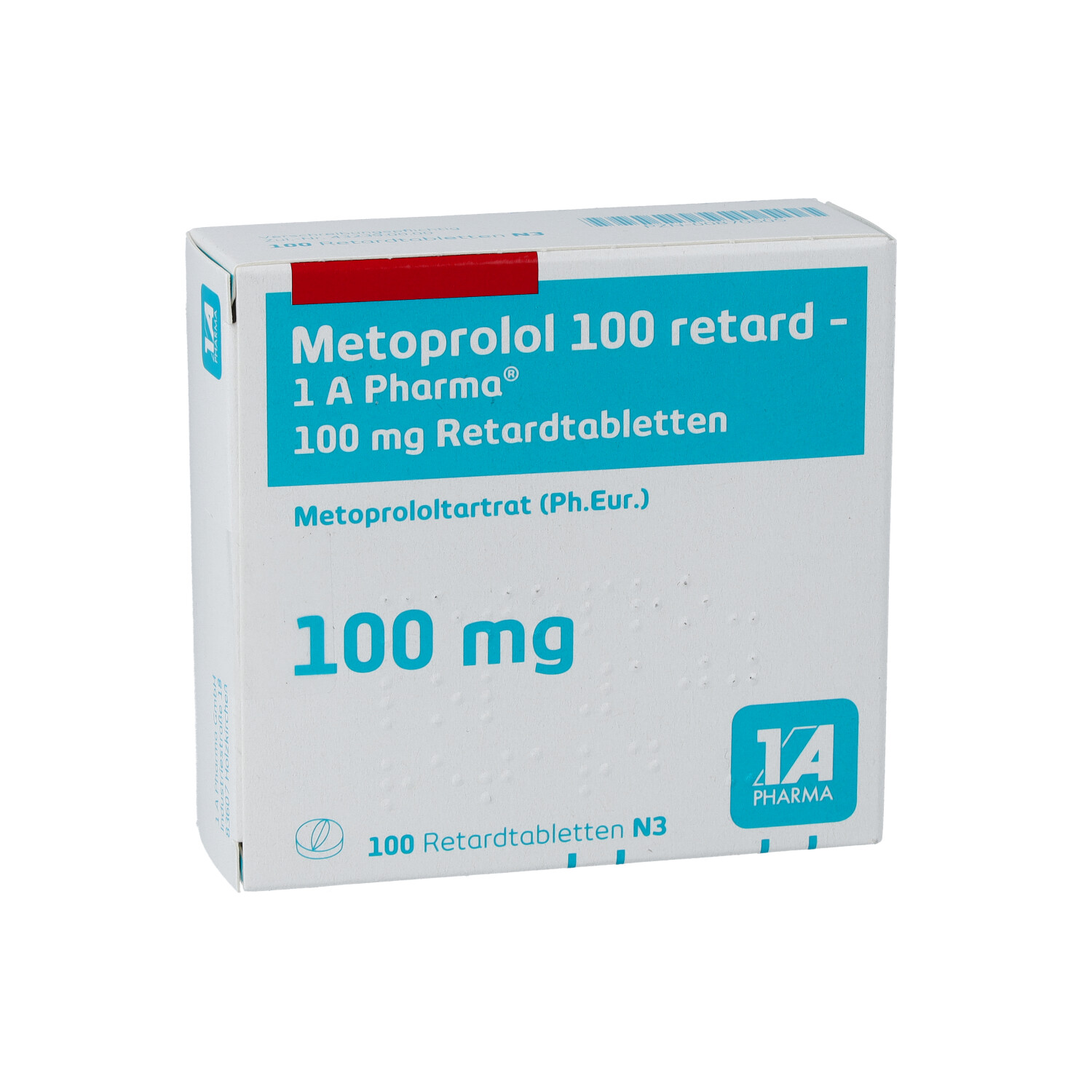 METOPROLOL 100 retard-1A Pharma Tabl.