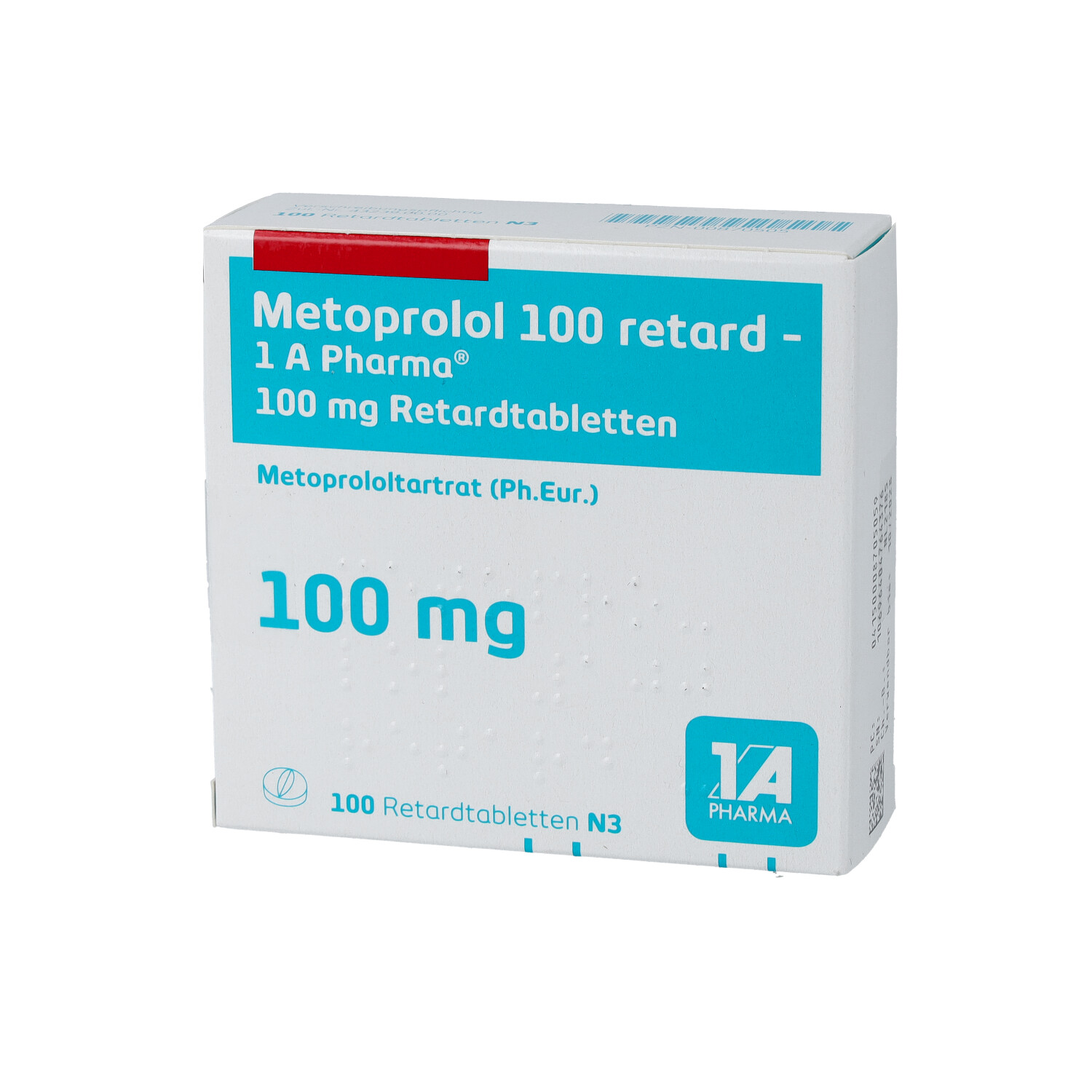 METOPROLOL 100 retard-1A Pharma Tabl.