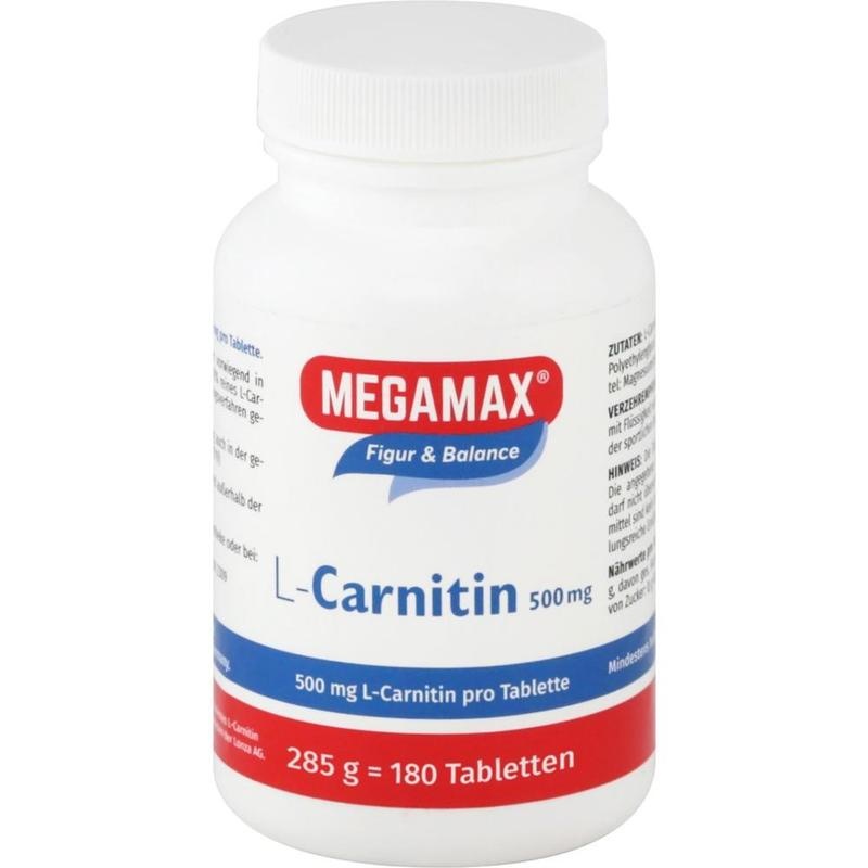 MEGAMAX L-Carnitin 500 mg Tabletten