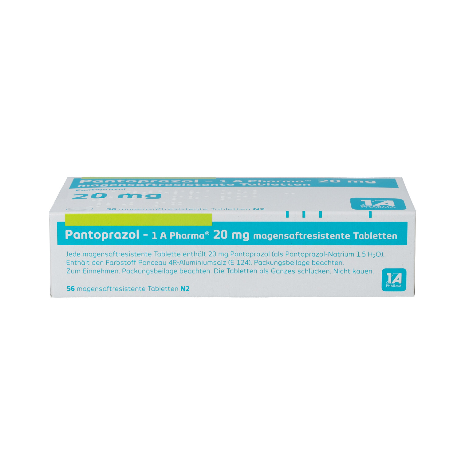 PANTOPRAZOL-1A Pharma 20 mg magensaftres.Tabletten
