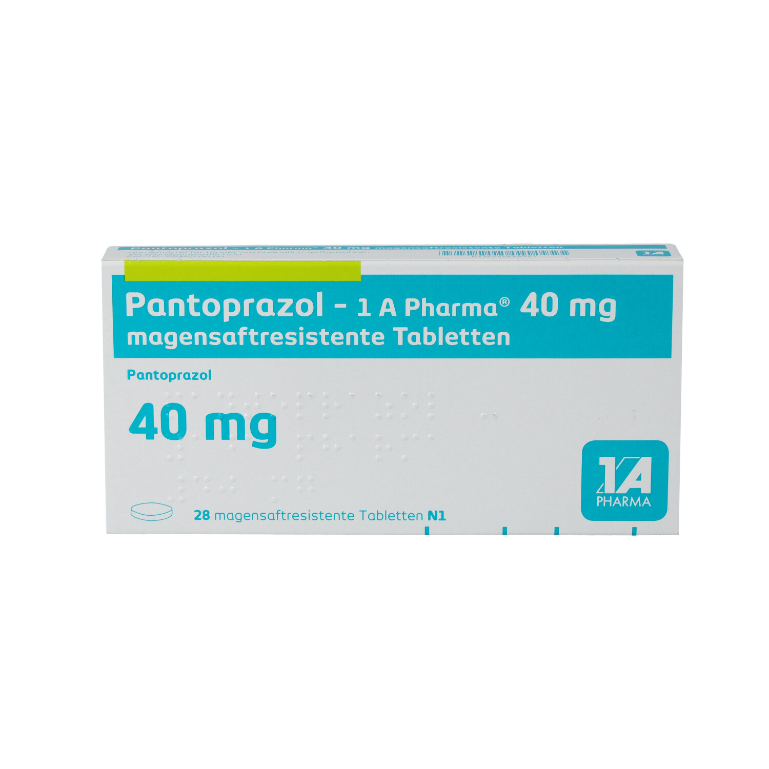 PANTOPRAZOL-1A Pharma 40 mg magensaftres.Tabletten