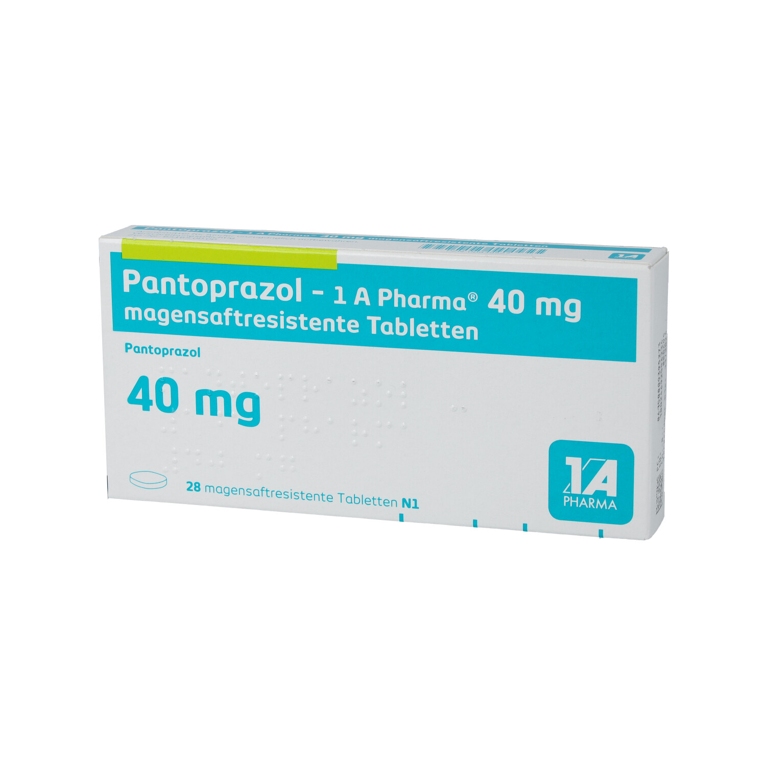 PANTOPRAZOL-1A Pharma 40 mg magensaftres.Tabletten