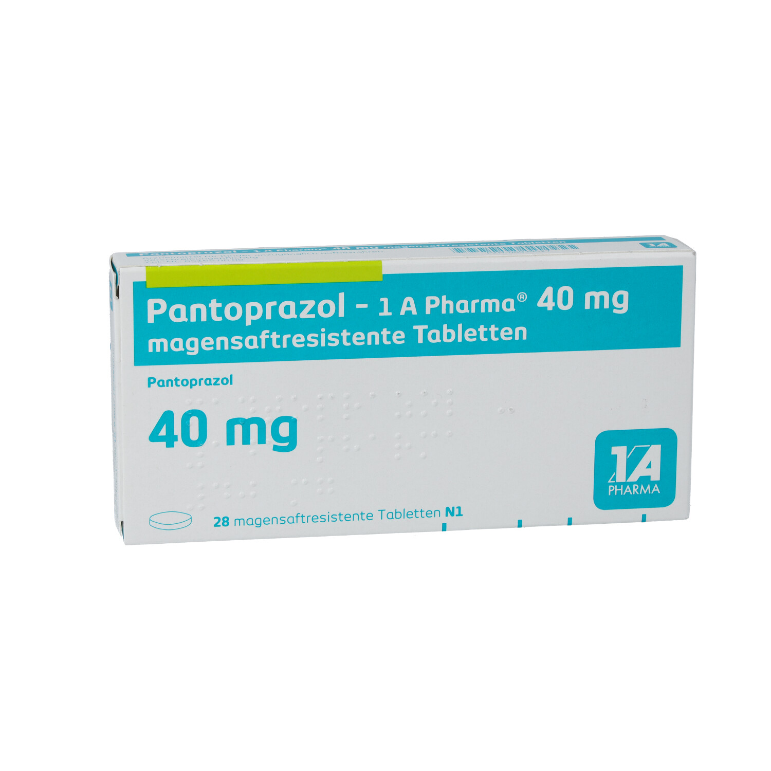 PANTOPRAZOL-1A Pharma 40 mg magensaftres.Tabletten