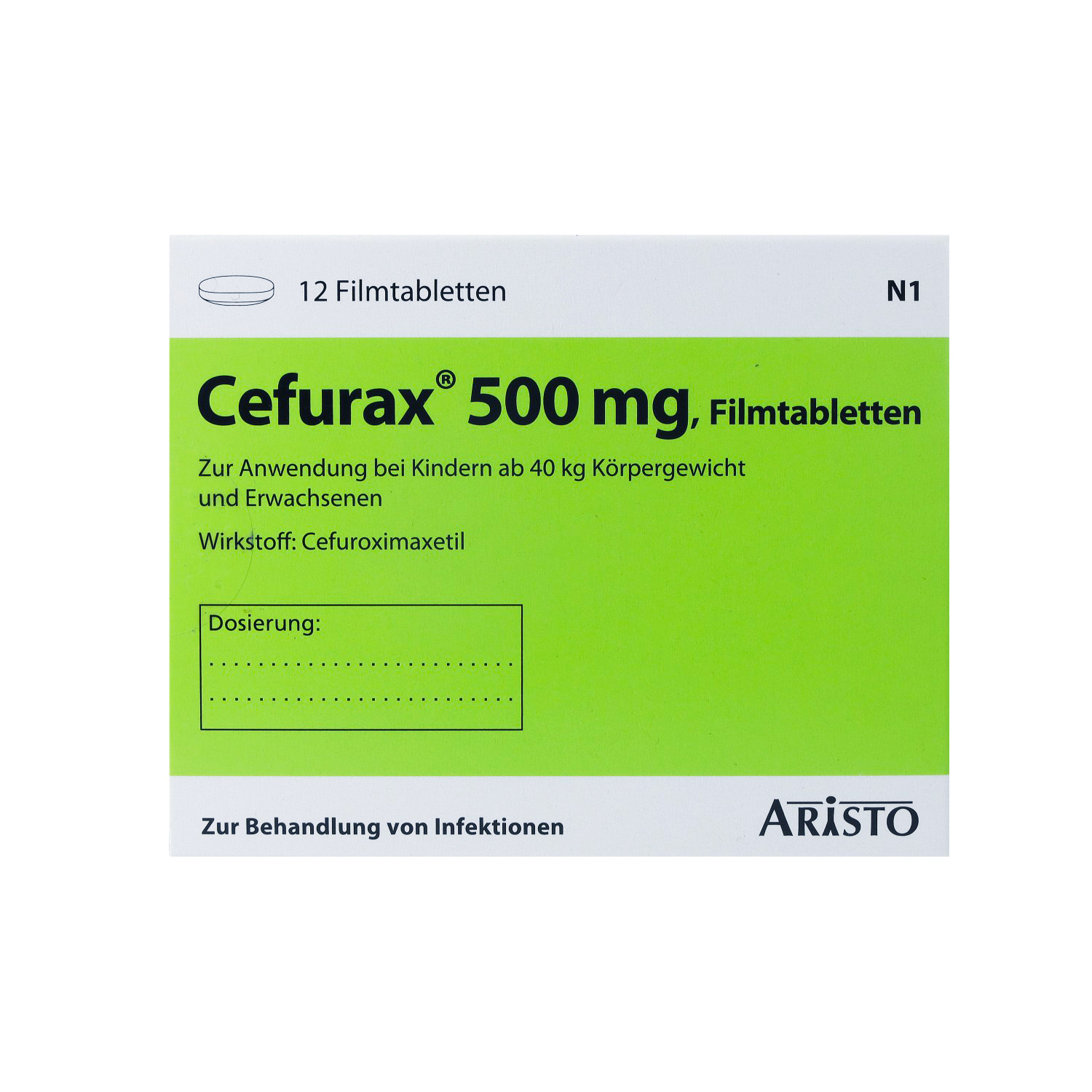 CEFURAX 500 mg Filmtabletten