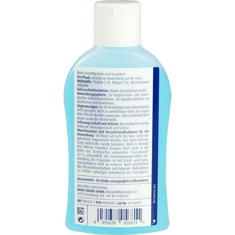 STERILLIUM Händedesinfektion Lösung