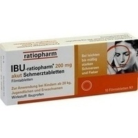 IBU-RATIOPHARM 200 mg akut Schmerztbl.Filmtabl.