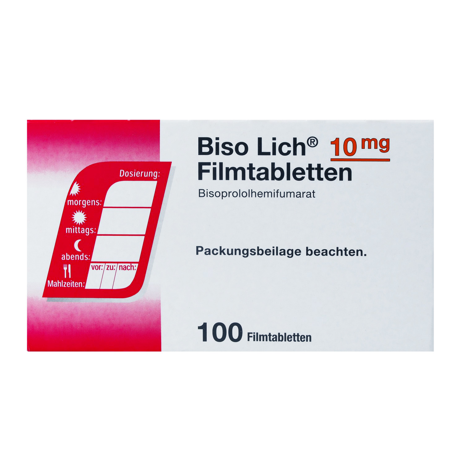 BISOLICH 10 mg Filmtabletten