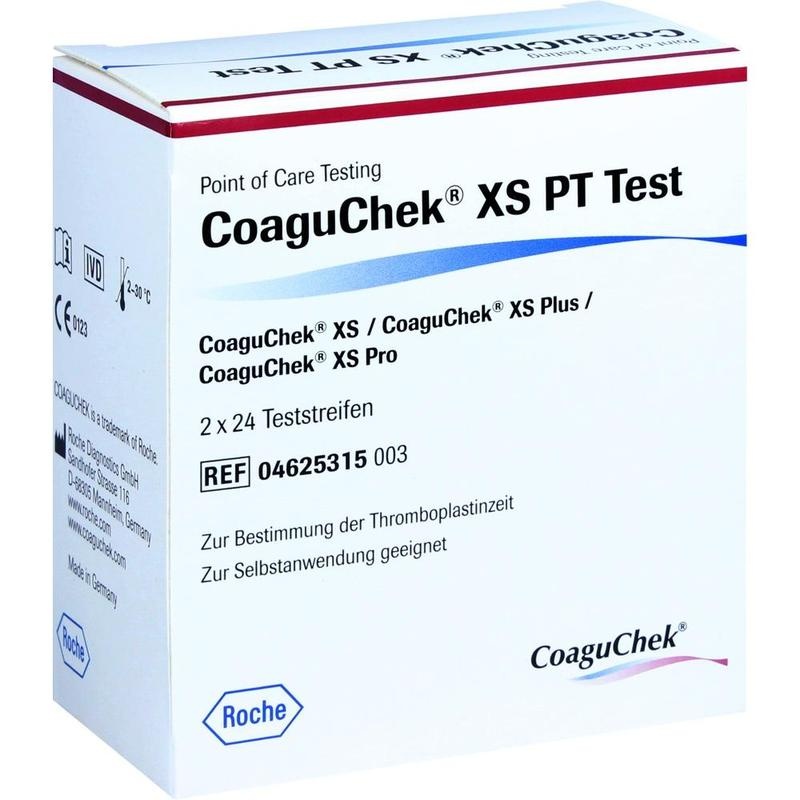 COAGUCHEK XS PT Test