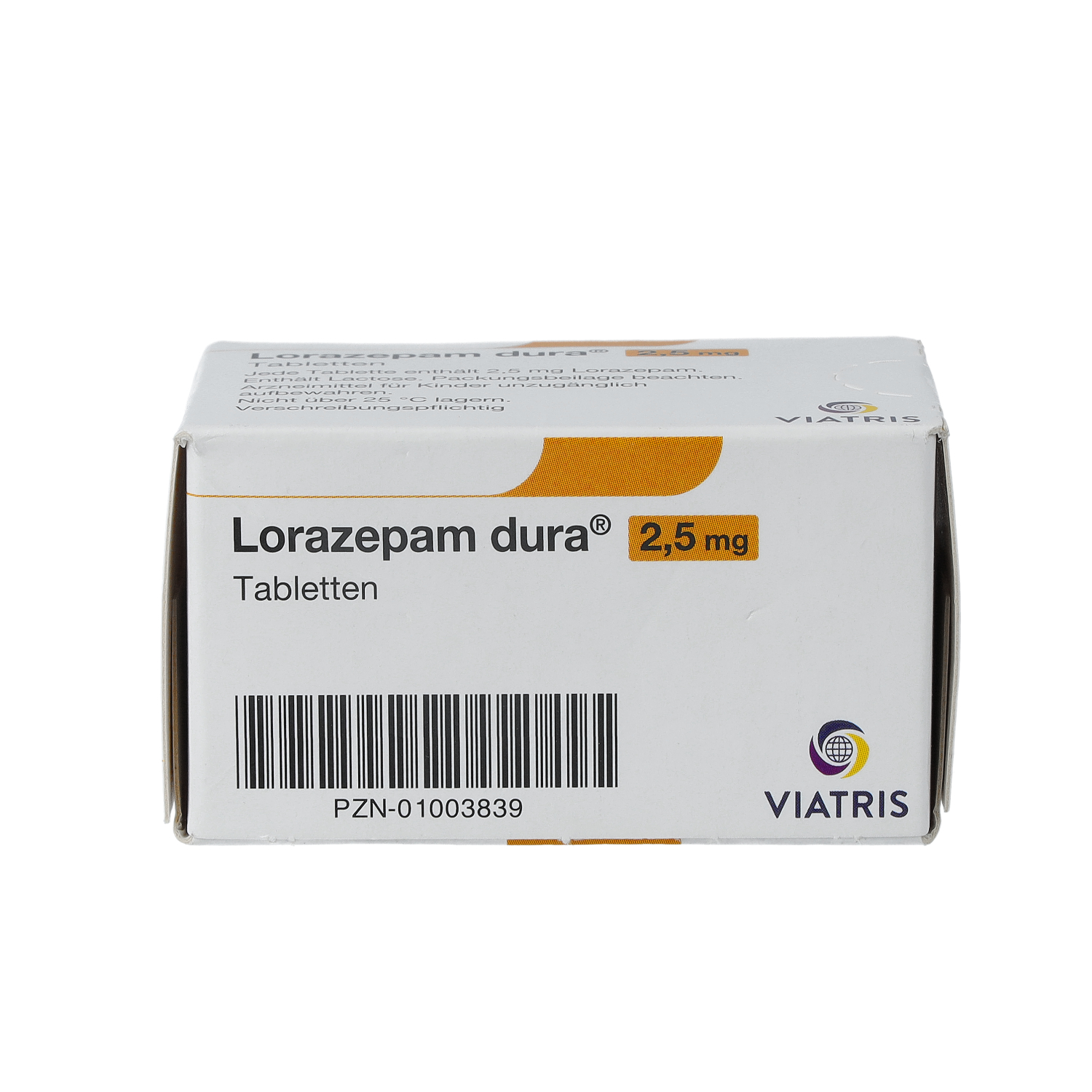 LORAZEPAM dura 2,5 mg Tabletten