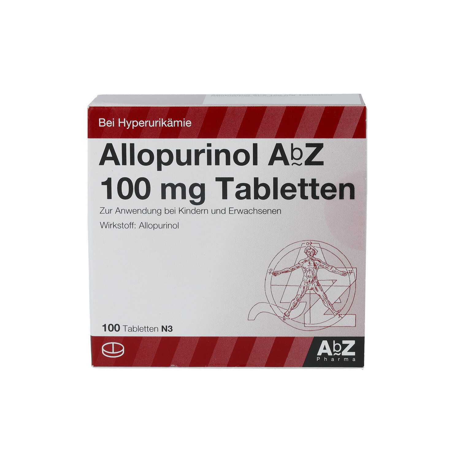 ALLOPURINOL AbZ 100 mg Tabletten