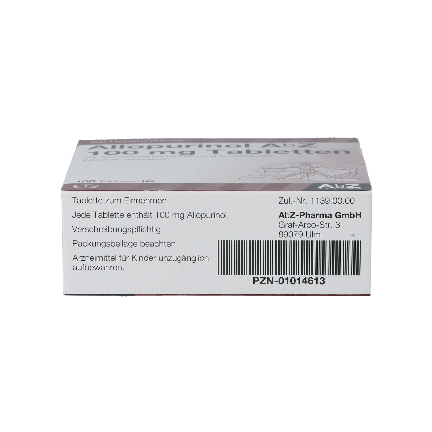ALLOPURINOL AbZ 100 mg Tabletten