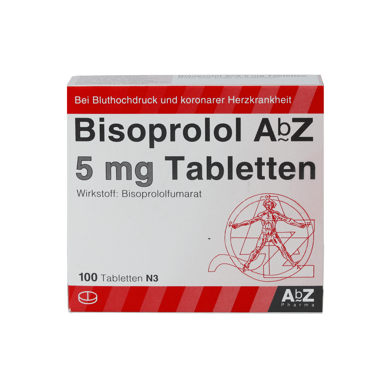 BISOPROLOL AbZ 5 mg Tabletten