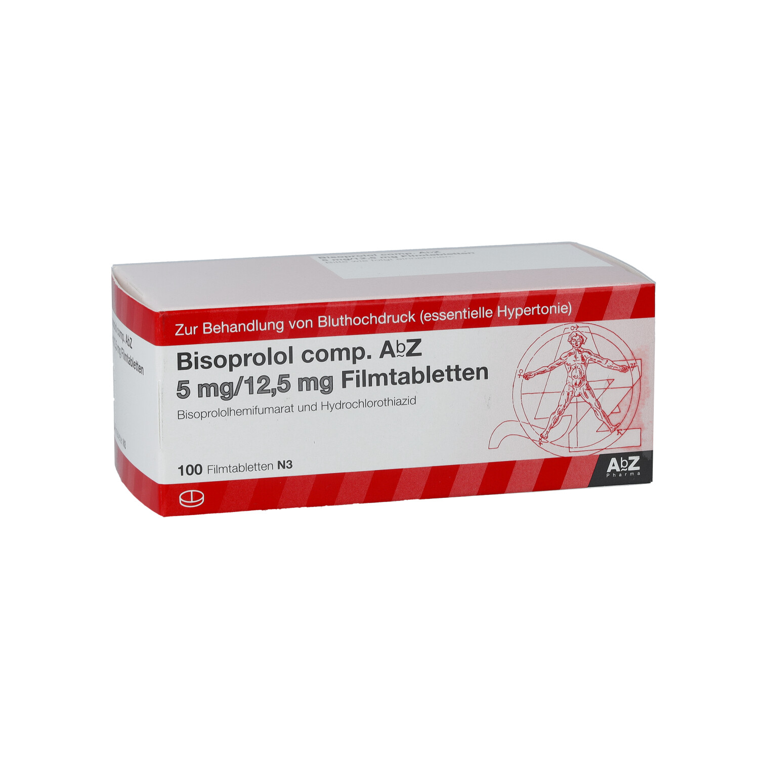 BISOPROLOL comp. AbZ 5/12,5 mg Filmtabletten