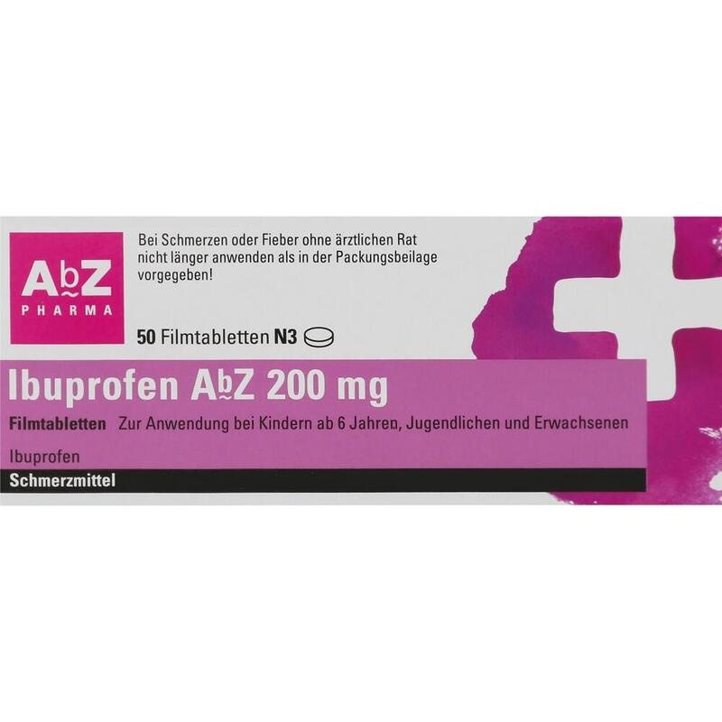 IBUPROFEN AbZ 200 mg Filmtabletten
