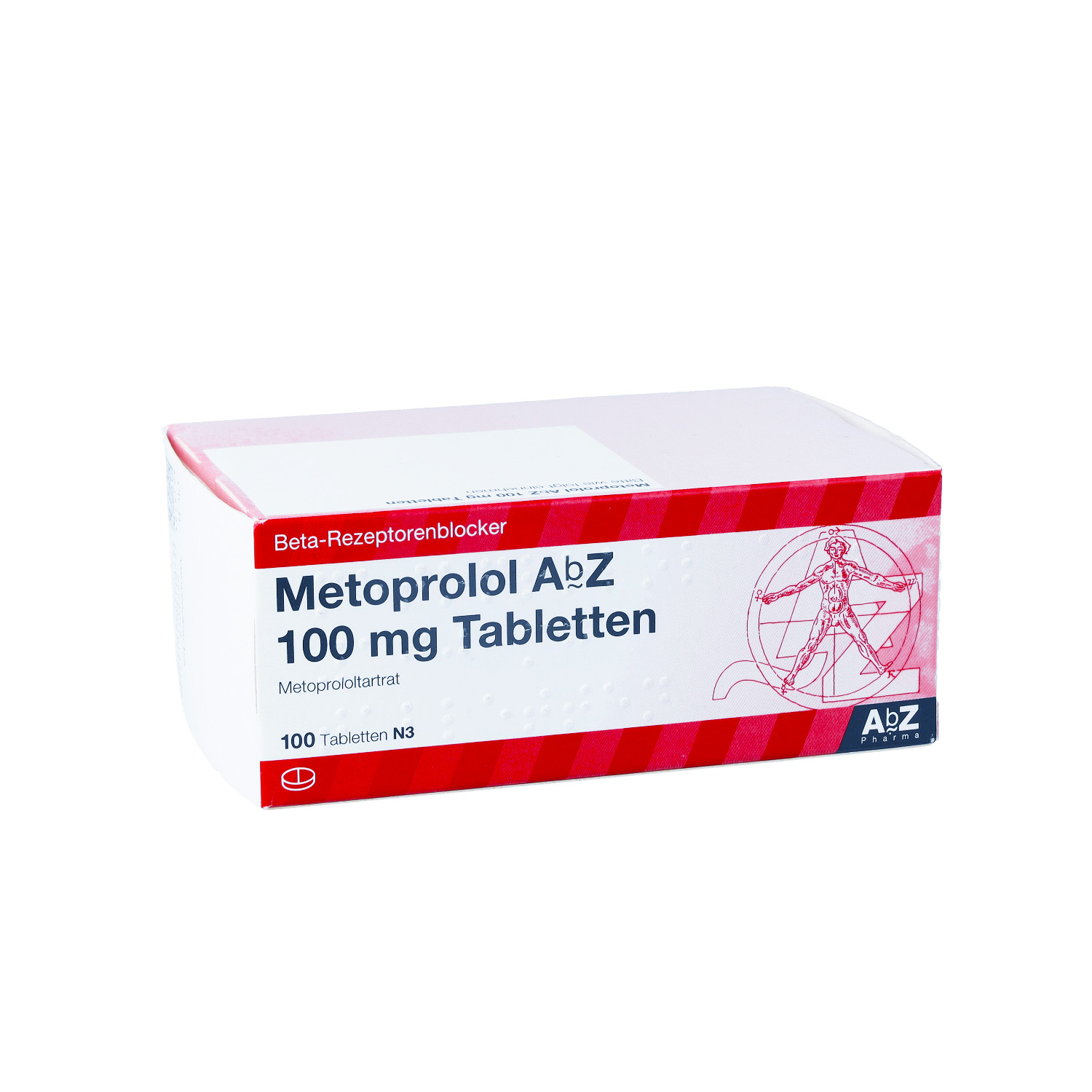 METOPROLOL AbZ 100 mg Tabletten