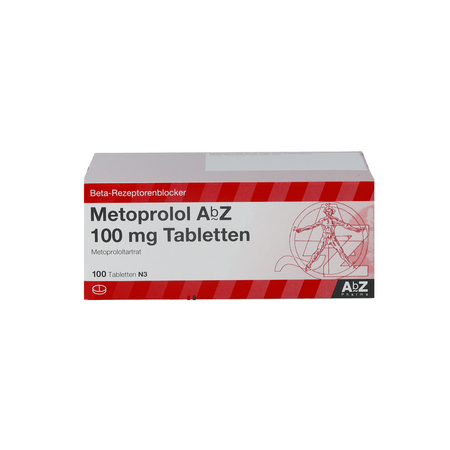 METOPROLOL AbZ 100 mg Tabletten