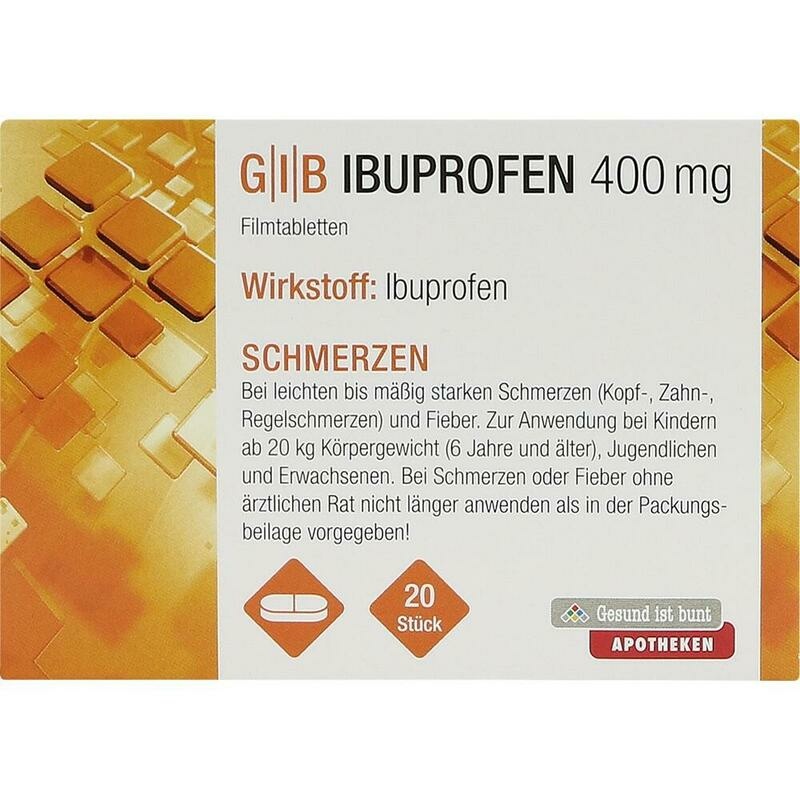 GIB Ibuprofen 400 mg Filmtabletten