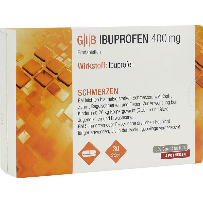 GIB Ibuprofen 400 mg Filmtabletten