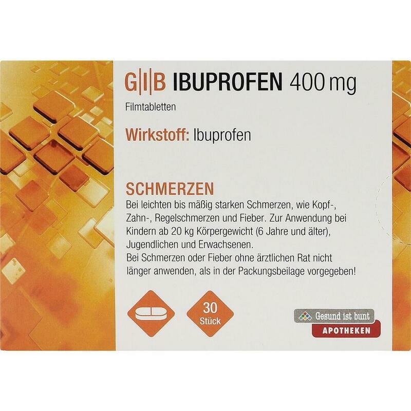 GIB Ibuprofen 400 mg Filmtabletten