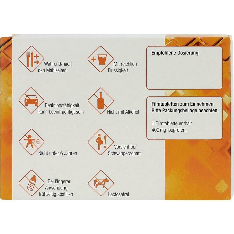 GIB Ibuprofen 400 mg Filmtabletten