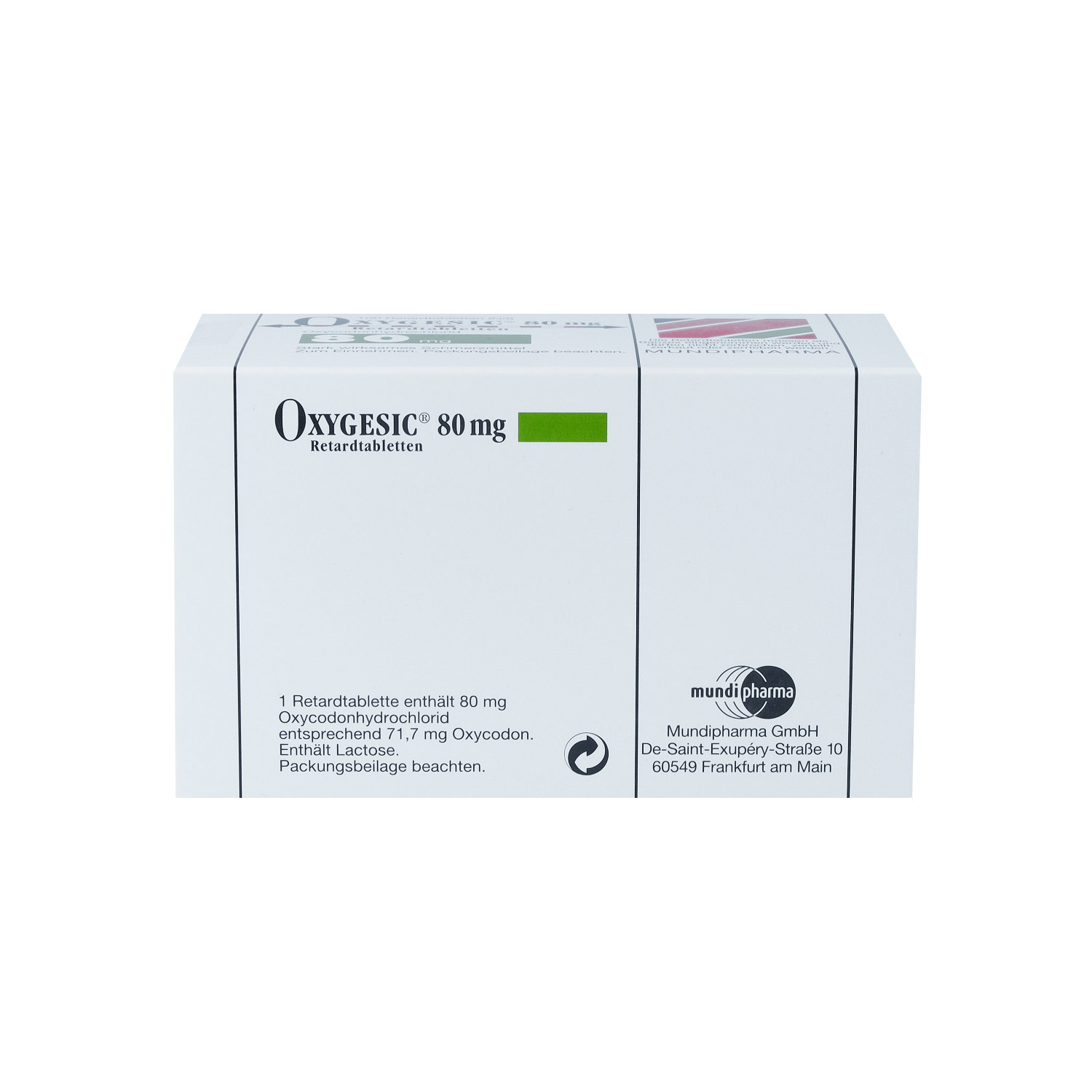 OXYGESIC 80 mg Retardtabletten