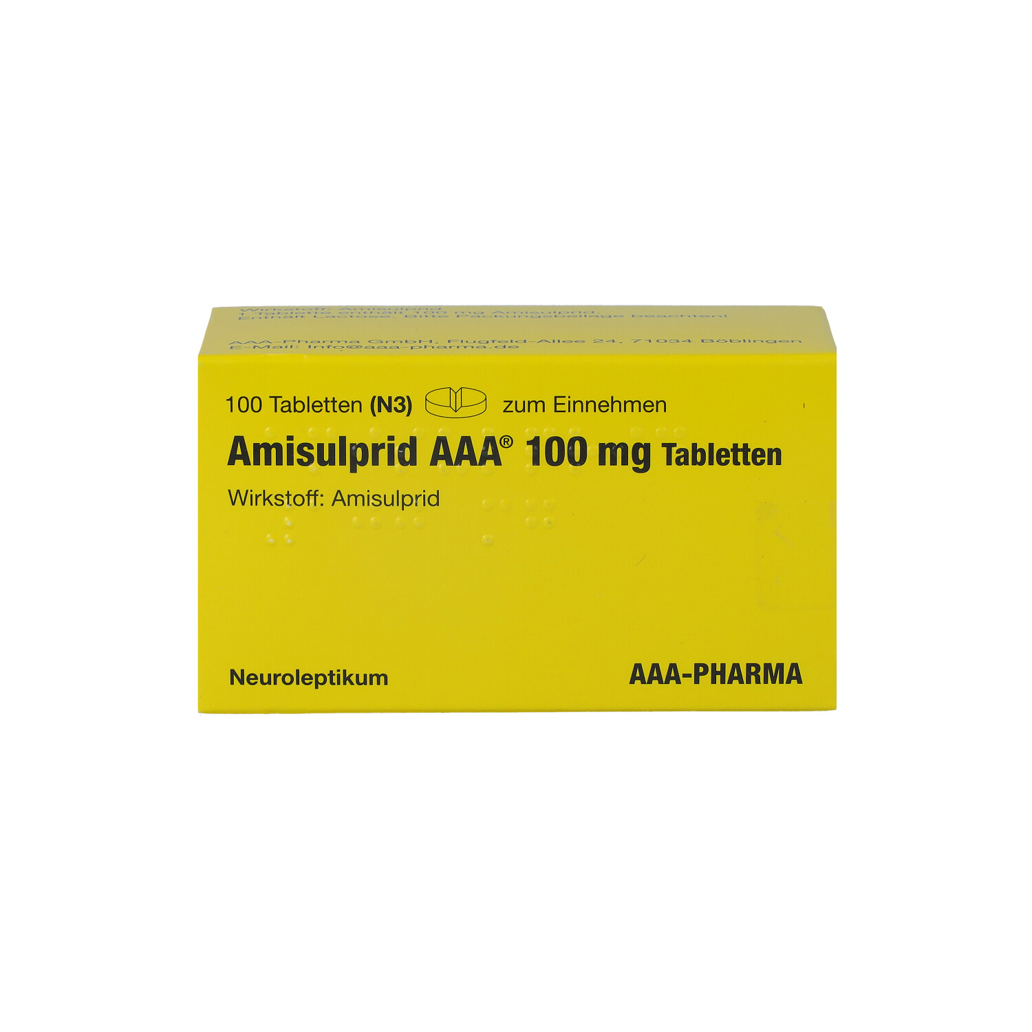 AMISULPRID AAA-Pharma 100 mg Tabletten
