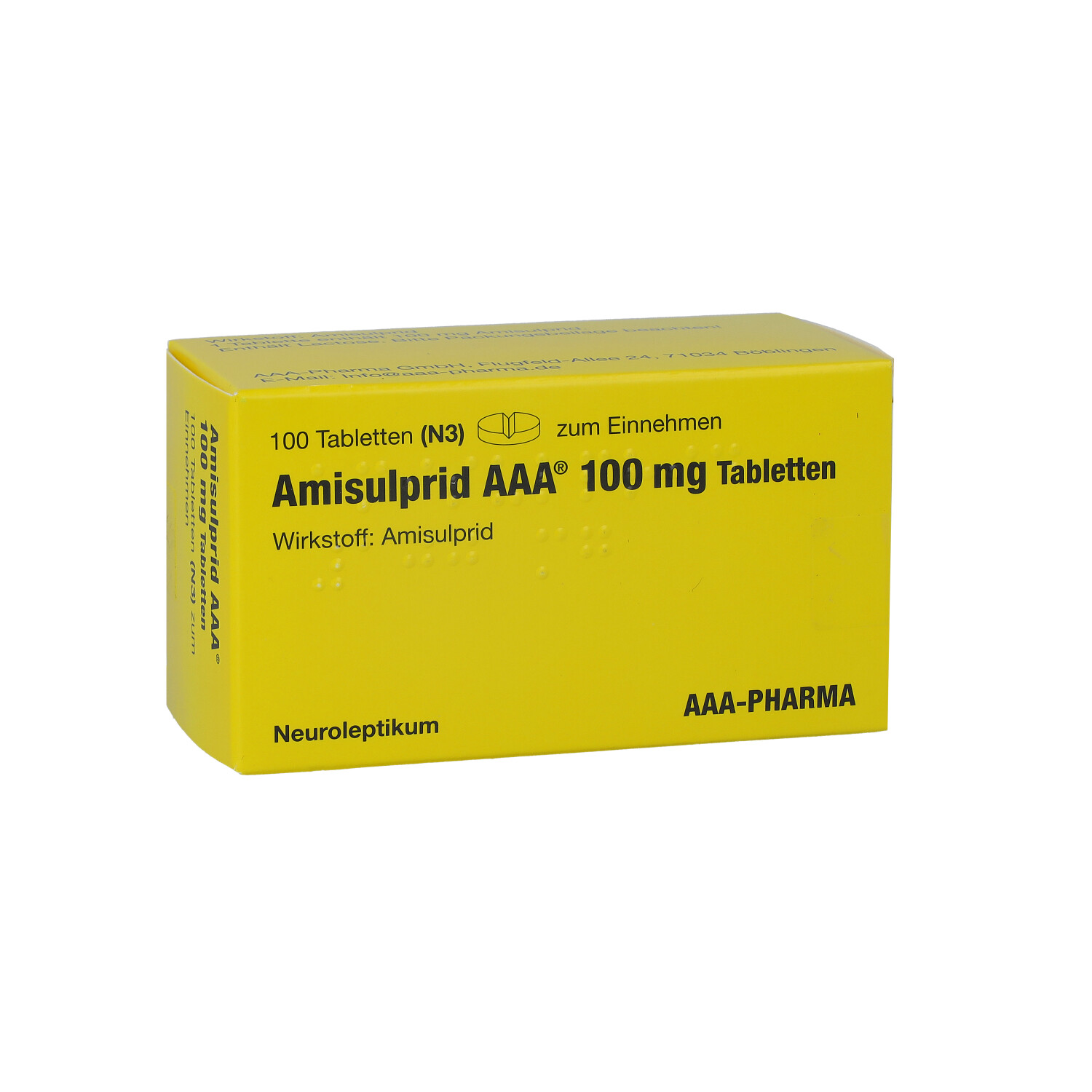 AMISULPRID AAA-Pharma 100 mg Tabletten