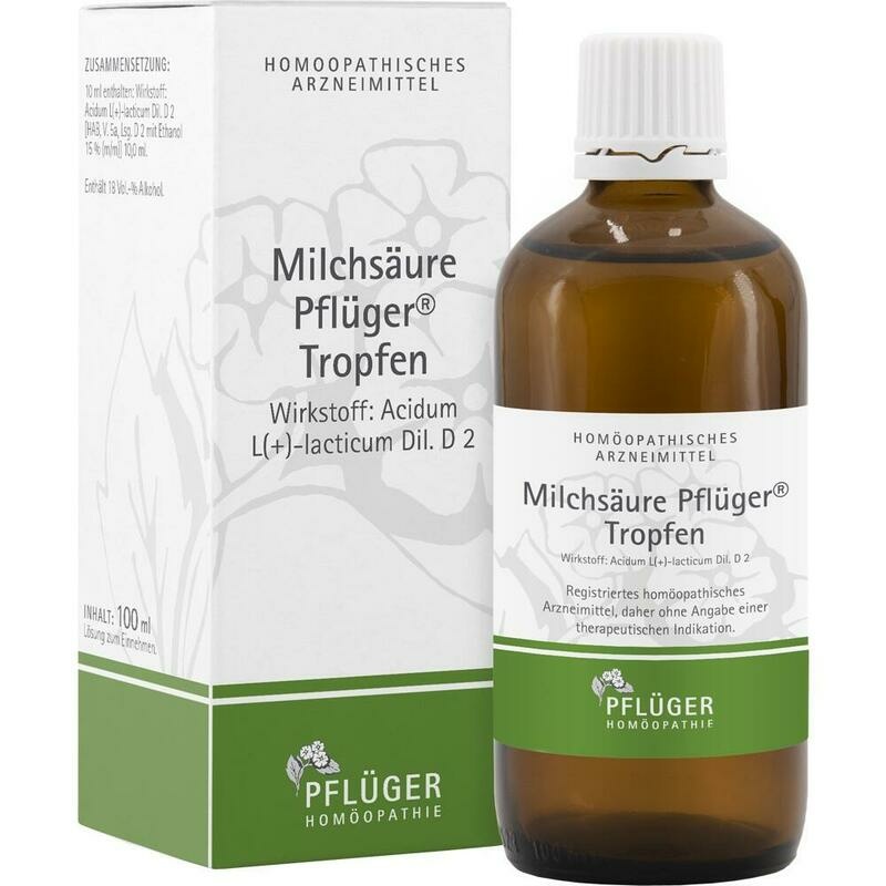MILCHSÄURE Pflüger Tropfen