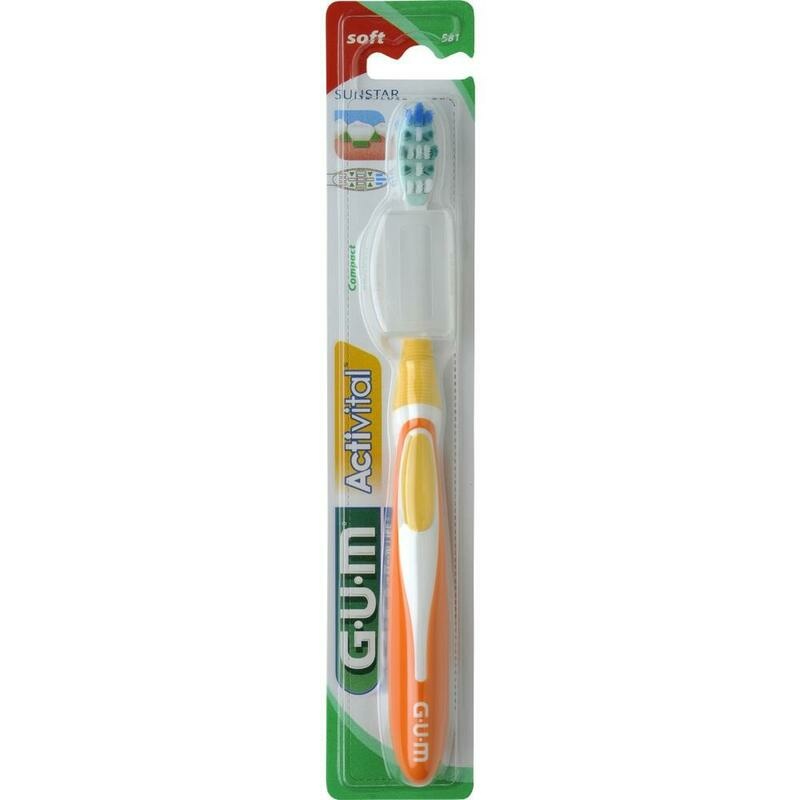 GUM ActiVital Zahnbürste kompakt soft
