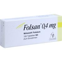FOLSAN 0,4 mg Tabletten