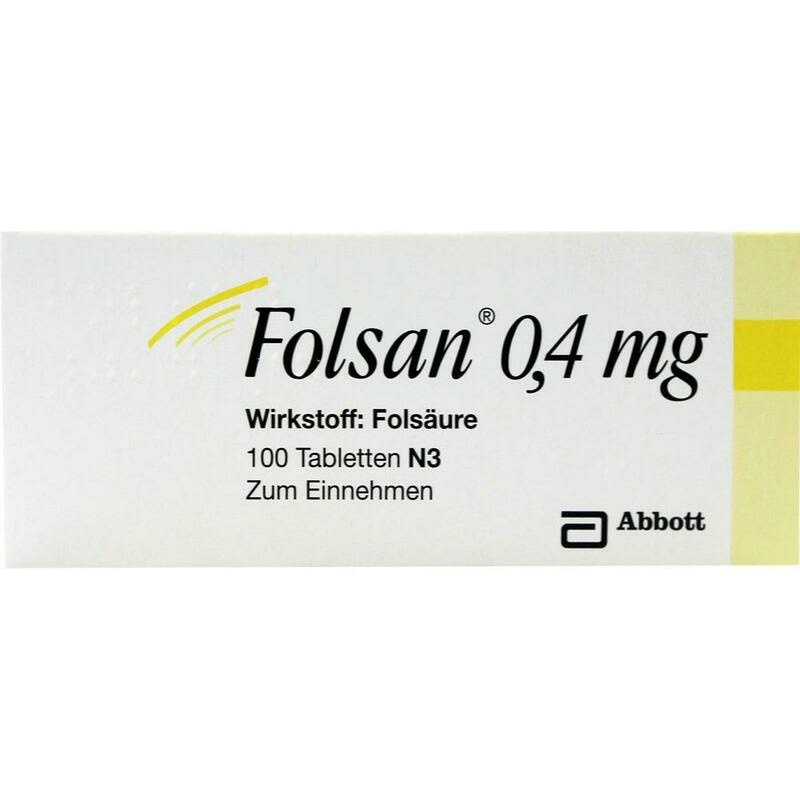 FOLSAN 0,4 mg Tabletten