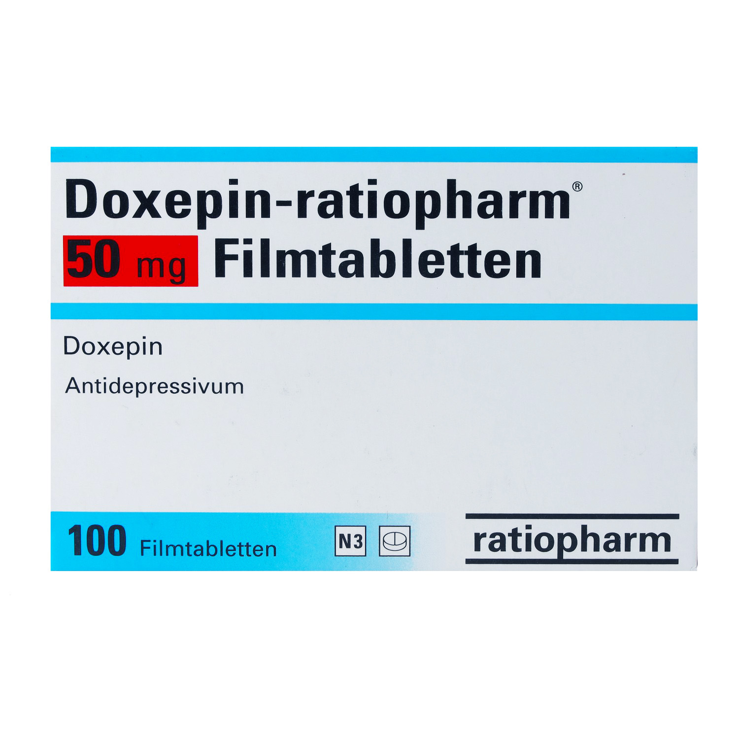 DOXEPIN-ratiopharm 50 mg Filmtabletten