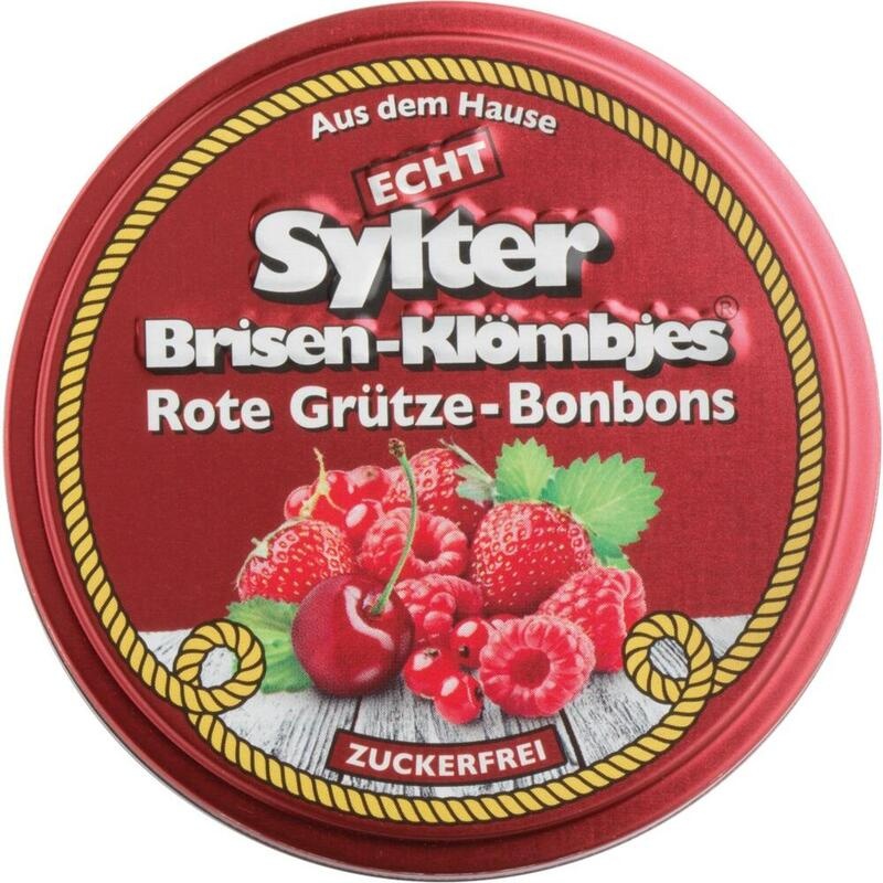 ECHT SYLTER Rote Grütze Bonbons zuckerfrei