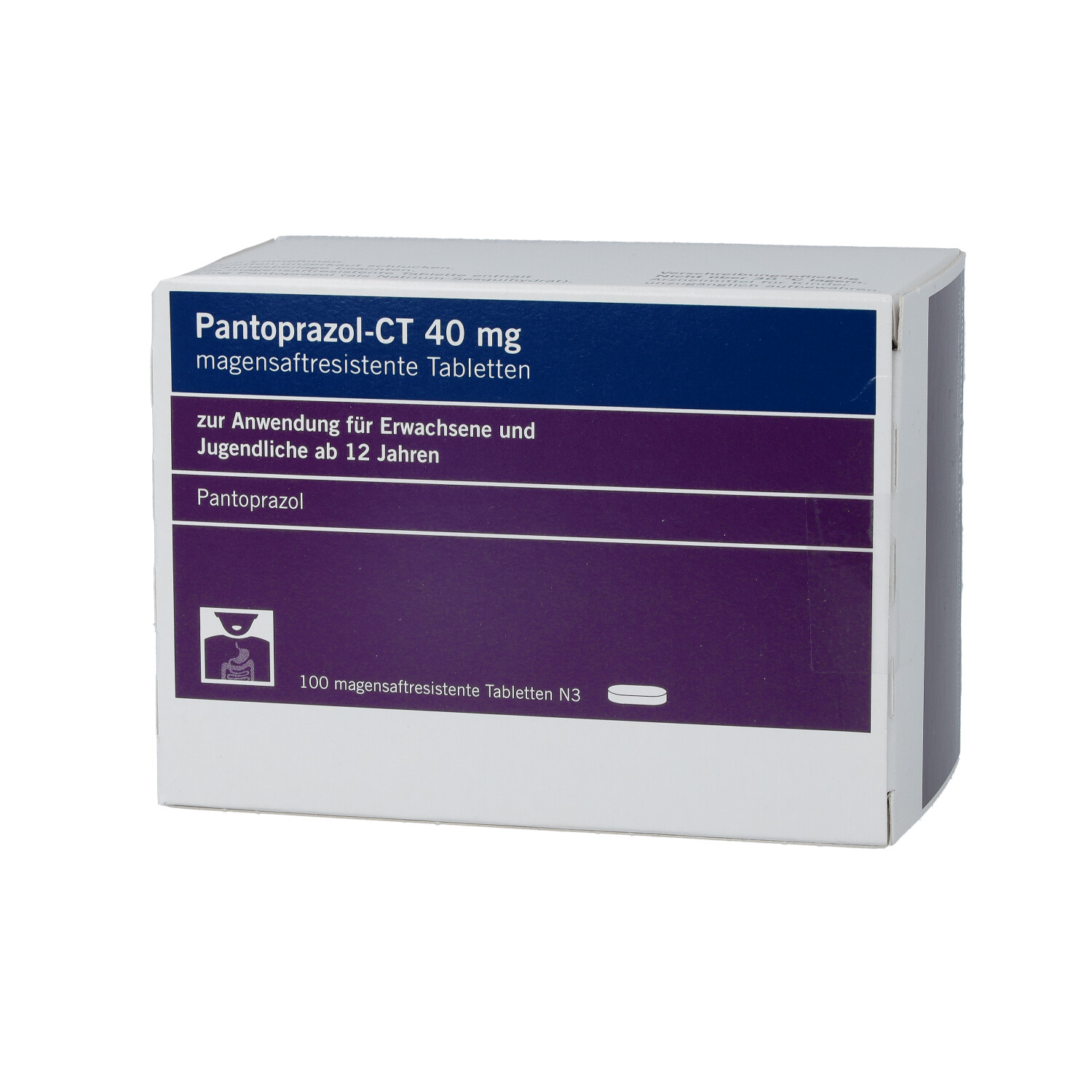 PANTOPRAZOL-CT 40 mg magensaftresistente Tabletten