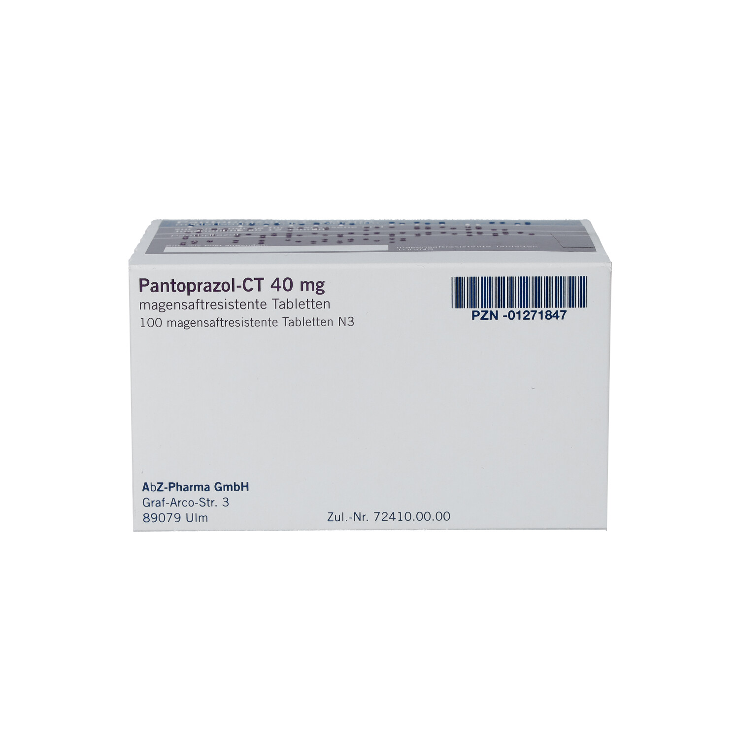 PANTOPRAZOL-CT 40 mg magensaftresistente Tabletten